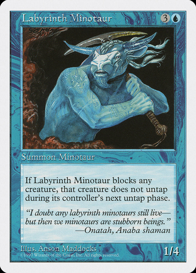 Labyrinth Minotaur [Fifth Edition] | Jomio and Rueliete's Cards and Comics