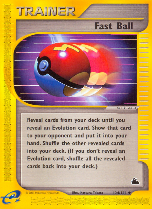 Fast Ball (124/144) [Skyridge] | Jomio and Rueliete's Cards and Comics