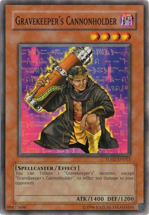 Gravekeeper's Cannonholder [TU02-EN013] Common | Jomio and Rueliete's Cards and Comics