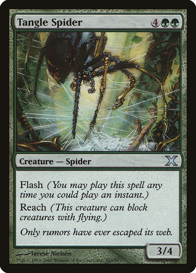 Tangle Spider [Tenth Edition] | Jomio and Rueliete's Cards and Comics