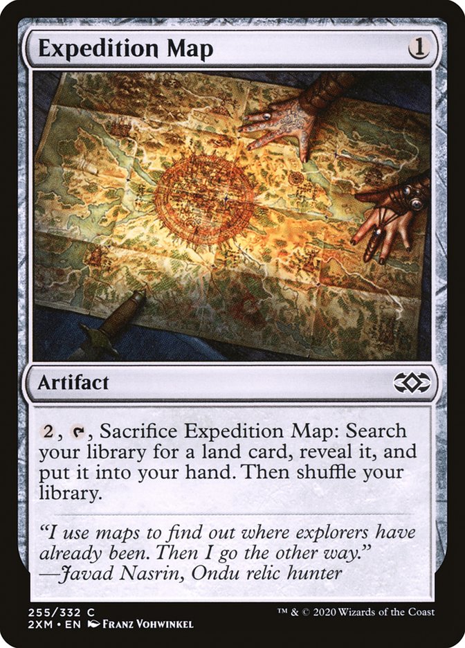 Expedition Map [Double Masters] | Jomio and Rueliete's Cards and Comics