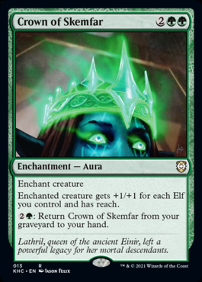 Crown of Skemfar [Kaldheim Commander] | Jomio and Rueliete's Cards and Comics