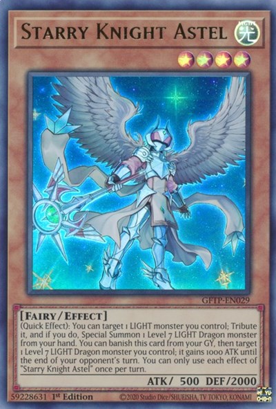 Starry Knight Astel [GFTP-EN029] Ultra rare | Jomio and Rueliete's Cards and Comics