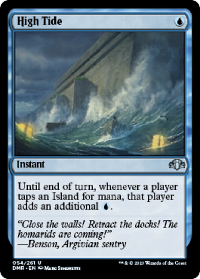 High Tide [Dominaria Remastered] | Jomio and Rueliete's Cards and Comics