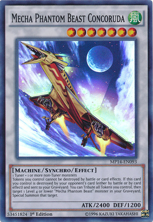 Mecha Phantom Beast Concoruda [MP14-EN093] Super Rare | Jomio and Rueliete's Cards and Comics