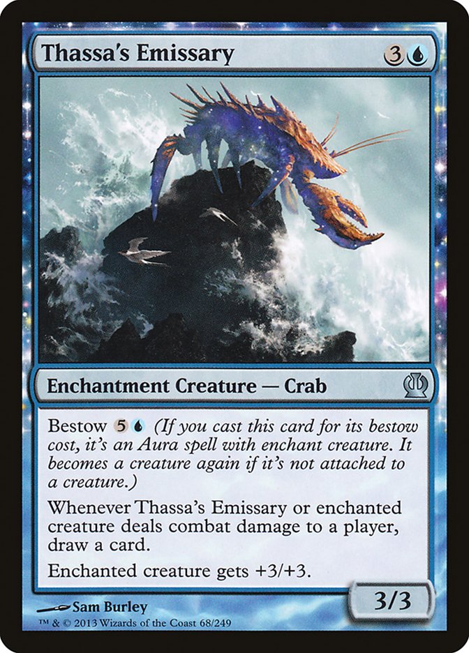 Thassa's Emissary [Theros] | Jomio and Rueliete's Cards and Comics