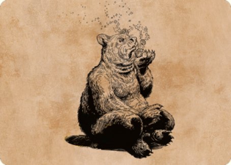 Wilson, Refined Grizzly Art Card [Commander Legends: Battle for Baldur's Gate Art Series] | Jomio and Rueliete's Cards and Comics