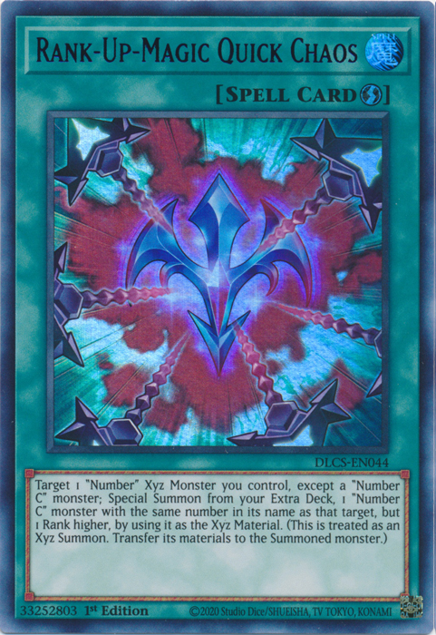 Rank-Up-Magic Quick Chaos (Blue) [DLCS-EN044] Ultra Rare | Jomio and Rueliete's Cards and Comics