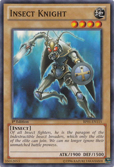 Insect Knight [BP01-EN115] Common | Jomio and Rueliete's Cards and Comics