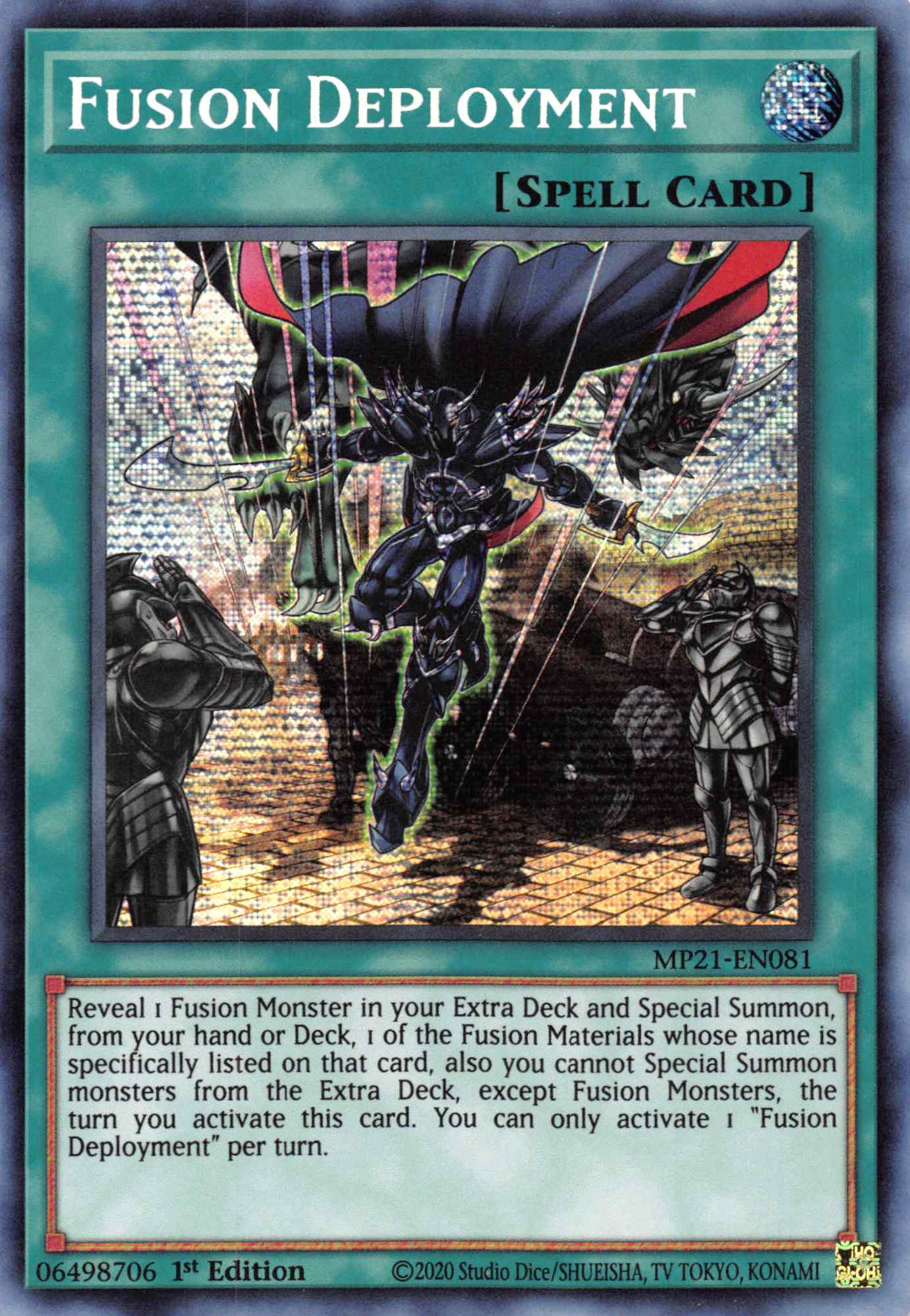 Fusion Deployment [MP21-EN081] Prismatic Secret Rare | Jomio and Rueliete's Cards and Comics