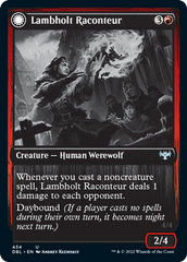 Lambholt Raconteur // Lambholt Ravager [Innistrad: Double Feature] | Jomio and Rueliete's Cards and Comics