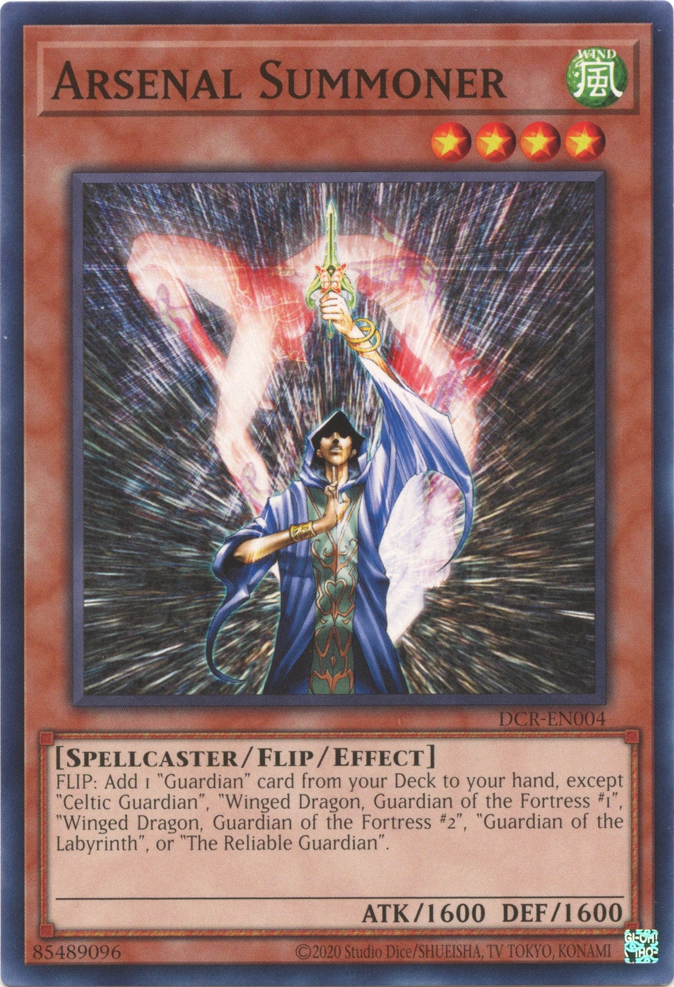 Arsenal Summoner (25th Anniversary) [DCR-EN004] Common | Jomio and Rueliete's Cards and Comics