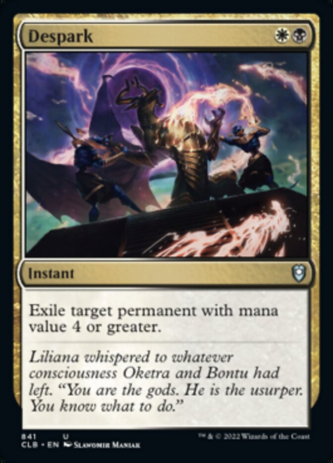 Despark [Commander Legends: Battle for Baldur's Gate] | Jomio and Rueliete's Cards and Comics