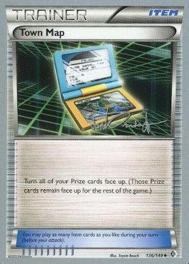 Town Map (136/149) (Trevgor - Trent Orndorff) [World Championships 2014] | Jomio and Rueliete's Cards and Comics