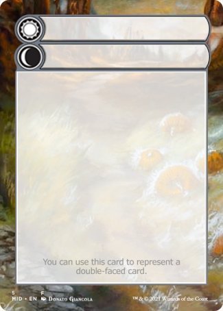 Helper Card (5/9) [Innistrad: Midnight Hunt Tokens] | Jomio and Rueliete's Cards and Comics