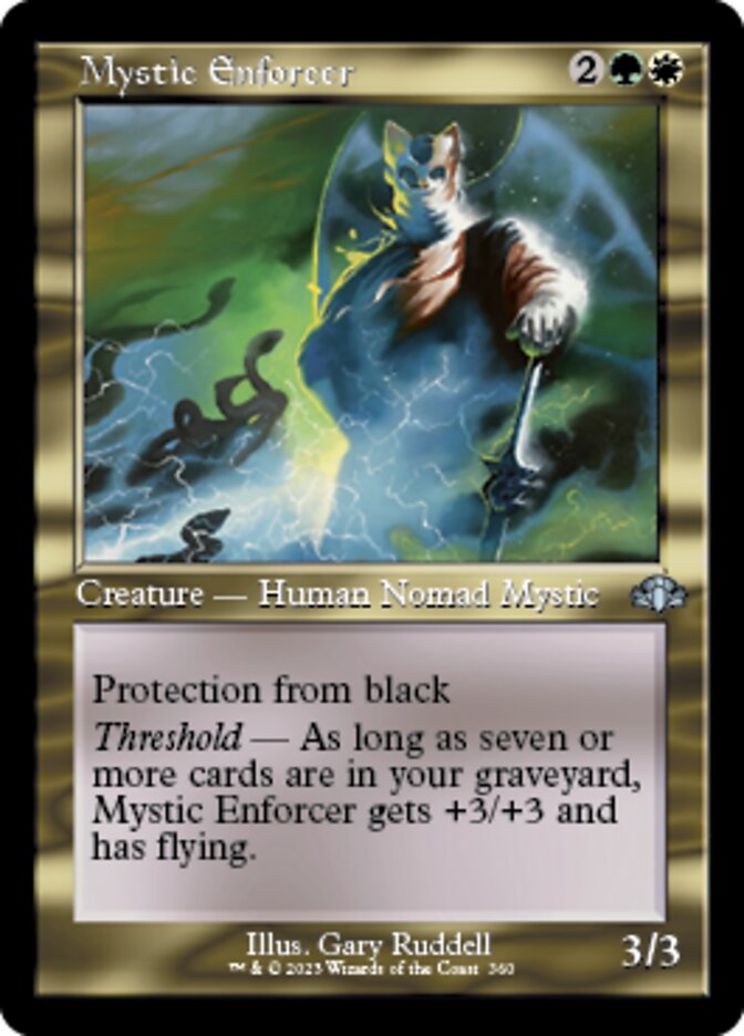 Mystic Enforcer (Retro) [Dominaria Remastered] | Jomio and Rueliete's Cards and Comics