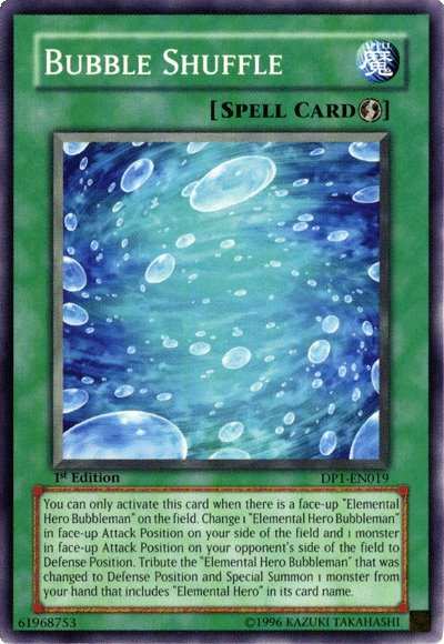 Bubble Shuffle [DP1-EN019] Common | Jomio and Rueliete's Cards and Comics