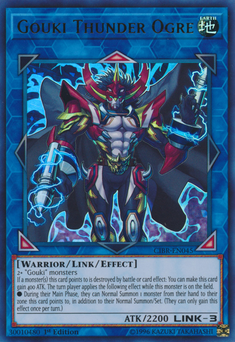 Gouki Thunder Ogre [CIBR-EN045] Ultra Rare | Jomio and Rueliete's Cards and Comics