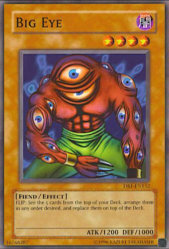 Big Eye [DB1-EN152] Common | Jomio and Rueliete's Cards and Comics