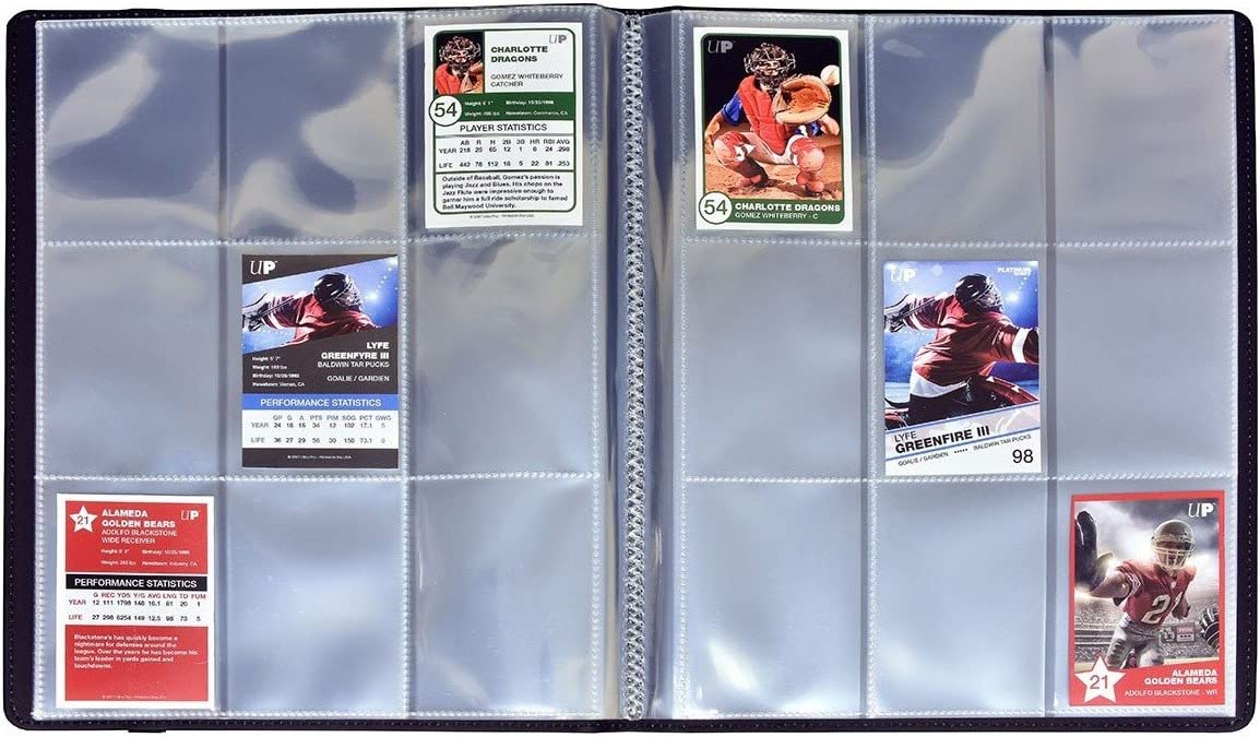 Ultra PRO: 9-Pocket PRO-Binder - Windowed Premium (Black) | Jomio and Rueliete's Cards and Comics
