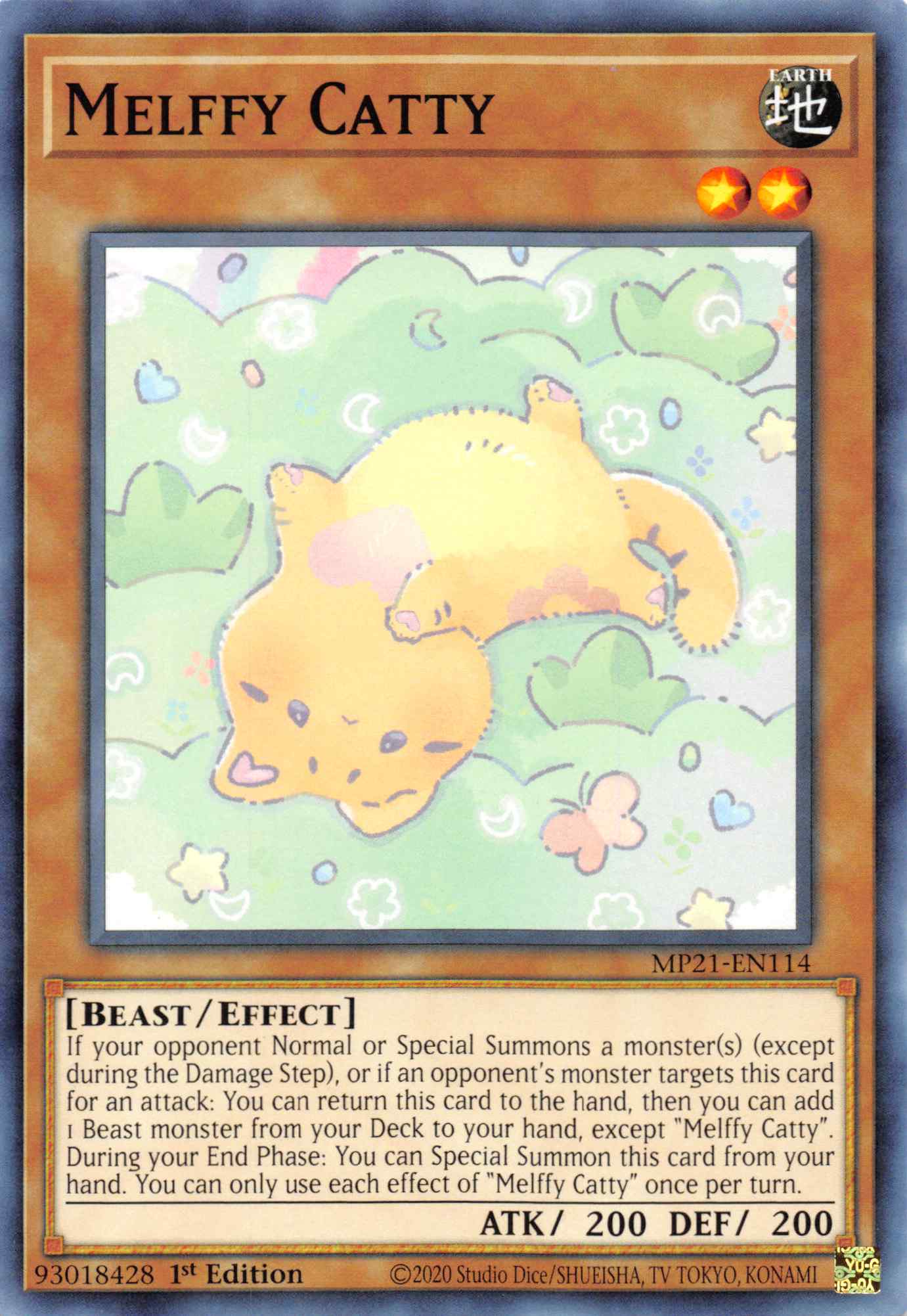 Melffy Catty [MP21-EN114] Common | Jomio and Rueliete's Cards and Comics