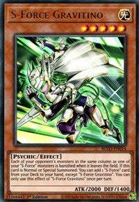 S-Force Gravitino [BLVO-EN014] Ultra Rare | Jomio and Rueliete's Cards and Comics