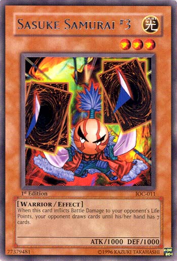 Sasuke Samurai #3 [IOC-011] Rare | Jomio and Rueliete's Cards and Comics