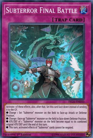 Subterror Final Battle [FIGA-EN050] Super Rare | Jomio and Rueliete's Cards and Comics