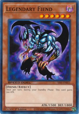 Legendary Fiend [SS05-ENB11] Common | Jomio and Rueliete's Cards and Comics