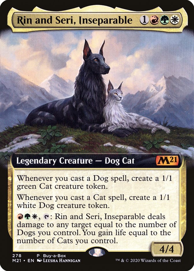 Rin and Seri, Inseparable (Buy-A-Box) [Core Set 2021] | Jomio and Rueliete's Cards and Comics