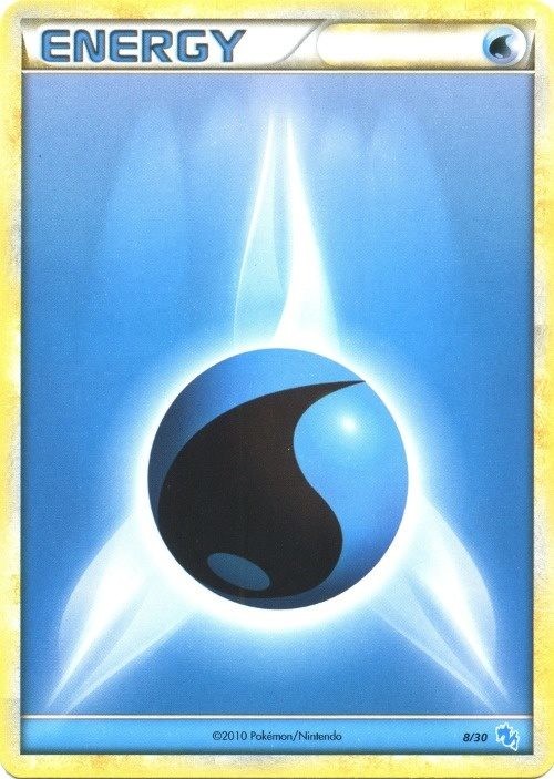 Water Energy (8/30) [HeartGold & SoulSilver: Trainer Kit - Gyarados] | Jomio and Rueliete's Cards and Comics