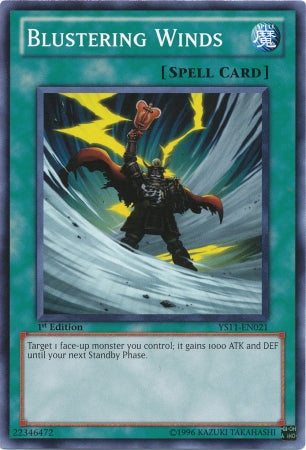 Blustering Winds [YS11-EN021] Common | Jomio and Rueliete's Cards and Comics