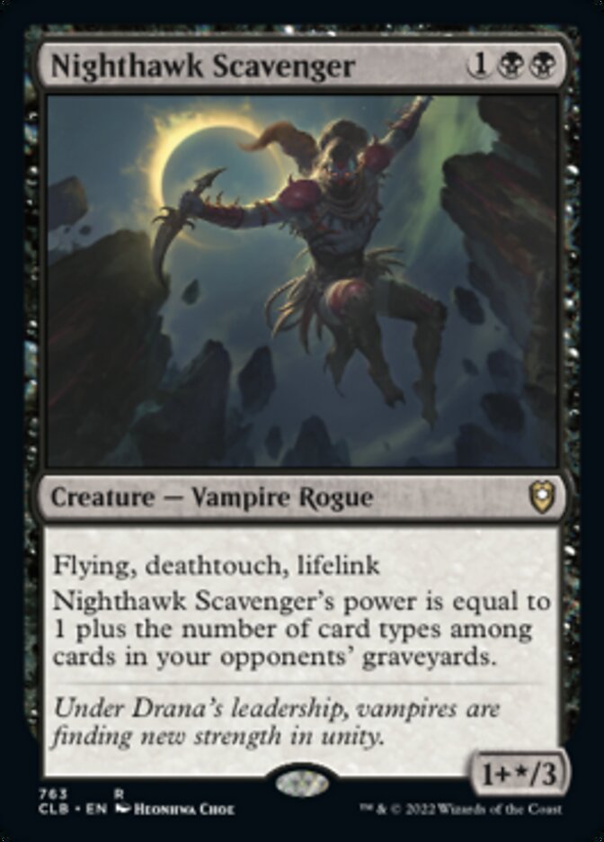 Nighthawk Scavenger [Commander Legends: Battle for Baldur's Gate] | Jomio and Rueliete's Cards and Comics