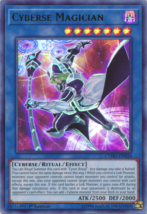 Cyberse Magician [CYHO-EN026] Ultra Rare | Jomio and Rueliete's Cards and Comics