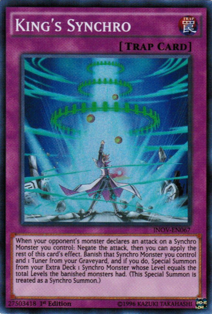 King's Synchro [INOV-EN067] Super Rare | Jomio and Rueliete's Cards and Comics