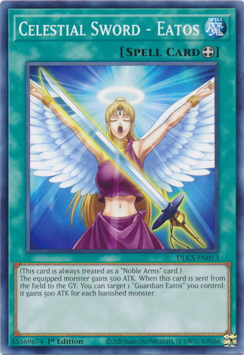 Celestial Sword - Eatos [DLCS-EN013] Common | Jomio and Rueliete's Cards and Comics
