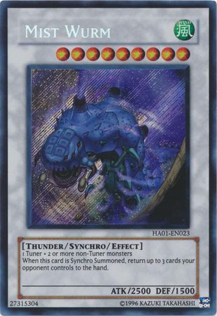 Mist Wurm [HA01-EN023] Secret Rare | Jomio and Rueliete's Cards and Comics