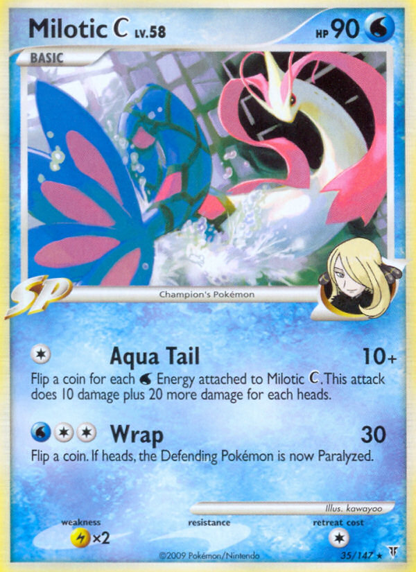 Milotic C (35/147) [Platinum: Supreme Victors] | Jomio and Rueliete's Cards and Comics