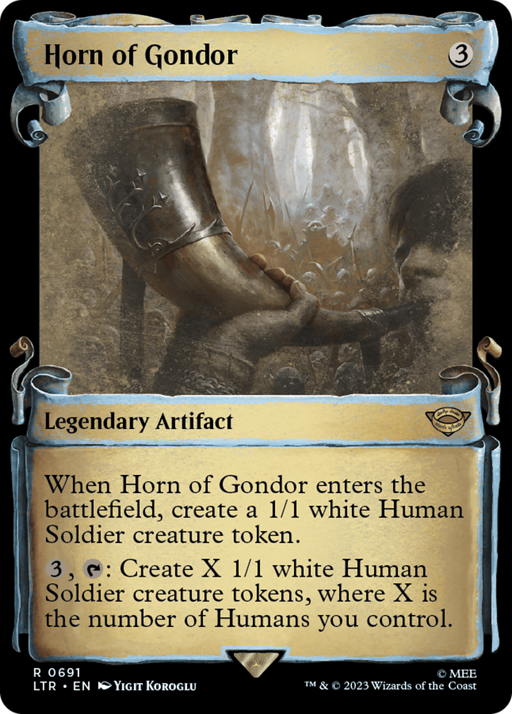 Horn of Gondor [The Lord of the Rings: Tales of Middle-Earth Showcase Scrolls] | Jomio and Rueliete's Cards and Comics