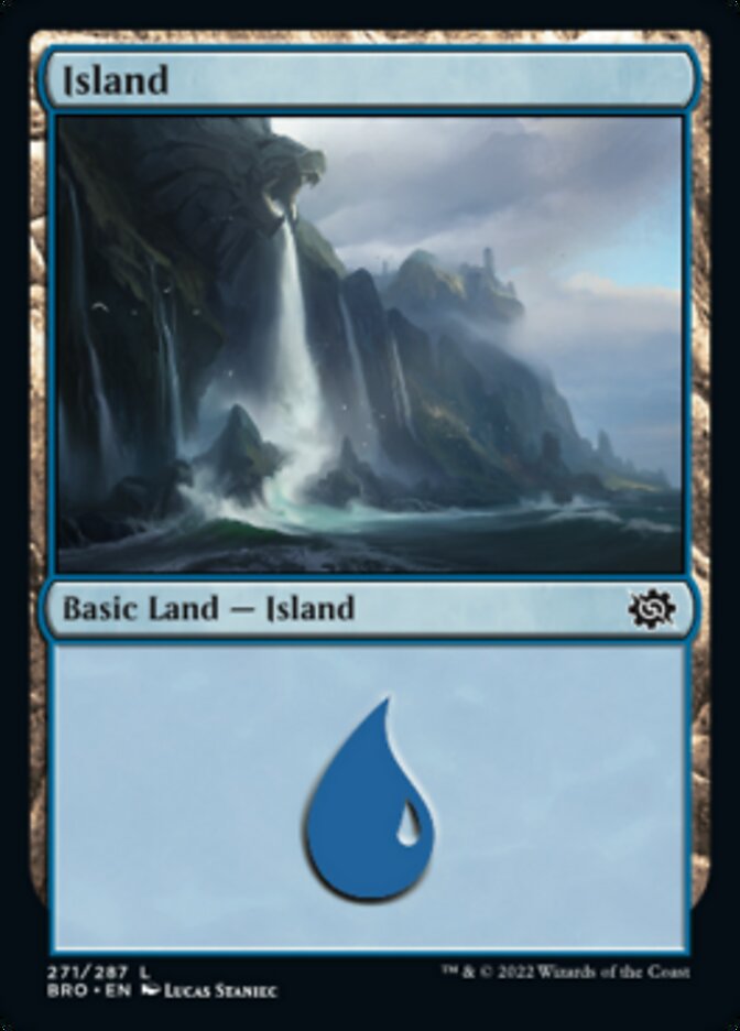 Island (271) [The Brothers' War] | Jomio and Rueliete's Cards and Comics