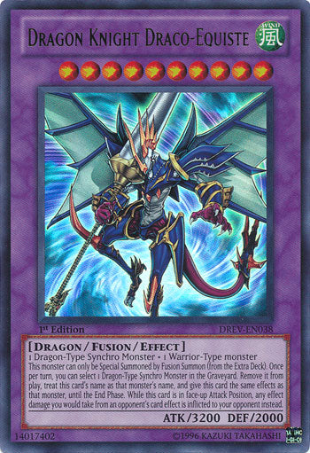 Dragon Knight Draco-Equiste [DREV-EN038] Ultra Rare | Jomio and Rueliete's Cards and Comics