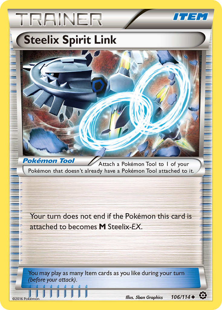 Steelix Spirit Link (106/114) [XY: Steam Siege] | Jomio and Rueliete's Cards and Comics