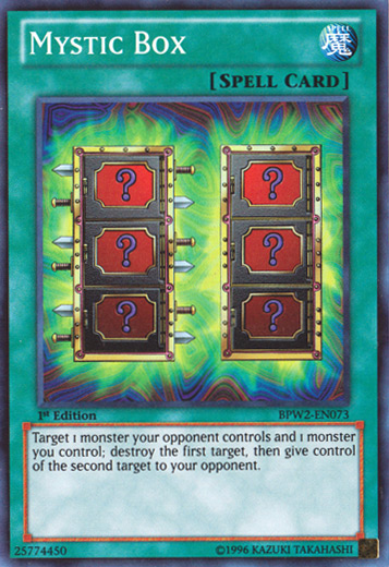 Mystic Box [BPW2-EN073] Super Rare | Jomio and Rueliete's Cards and Comics
