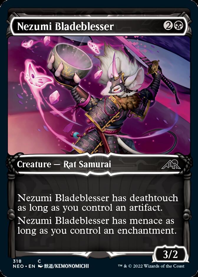 Nezumi Bladeblesser (Showcase Samurai) [Kamigawa: Neon Dynasty] | Jomio and Rueliete's Cards and Comics