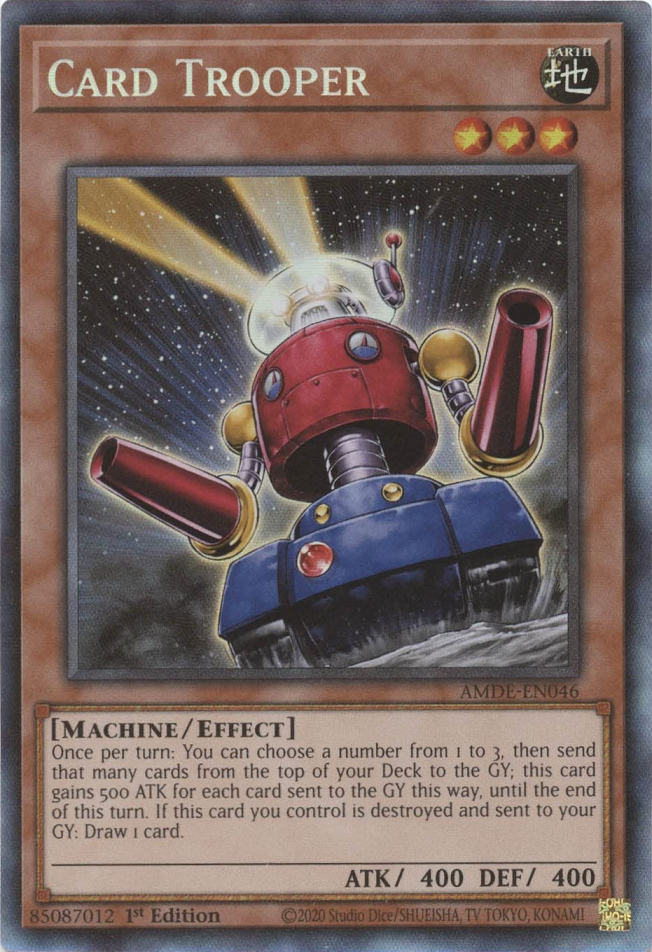 Card Trooper [AMDE-EN046] Collector's Rare | Jomio and Rueliete's Cards and Comics