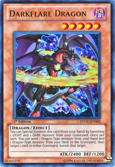 Darkflare Dragon [SDDC-EN002] Ultra Rare | Jomio and Rueliete's Cards and Comics