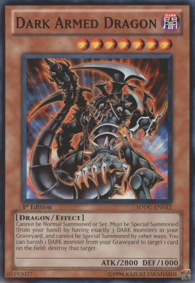 Dark Armed Dragon [SDDC-EN012] Common | Jomio and Rueliete's Cards and Comics
