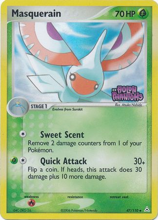 Masquerain (47/110) (Stamped) [EX: Holon Phantoms] | Jomio and Rueliete's Cards and Comics