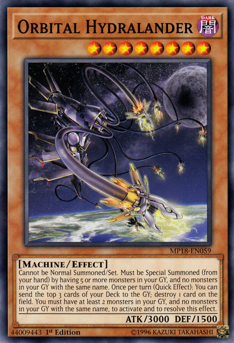 Orbital Hydralander [MP18-EN059] Common | Jomio and Rueliete's Cards and Comics