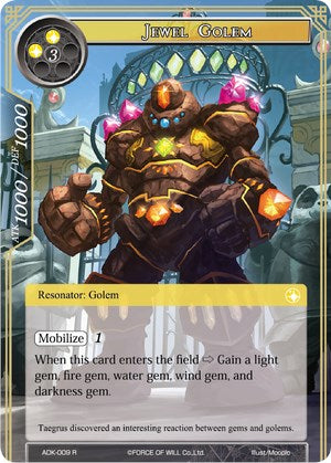 Jewel Golem (ADK-009) [Advent of the Demon King] | Jomio and Rueliete's Cards and Comics